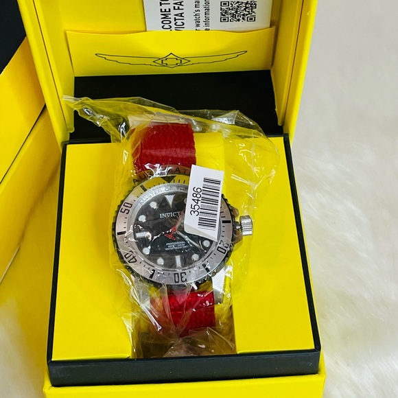 New Invicta  Pro Diver Automatic Men’s Watch 44 mm Red - Picture 11 of 11